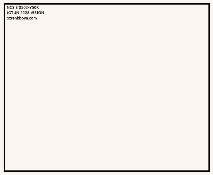 JOTUN TOPCOAT SİLK 2228 VISJON